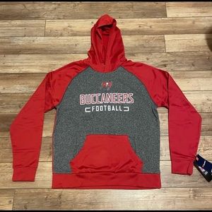 Tampa Bay Buccaneers Red/Grey Sweatshirt Large